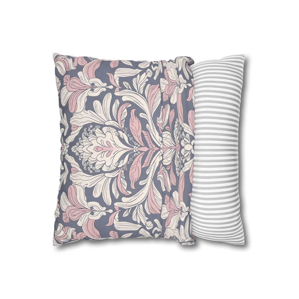Elegant Floral Square Pillowcase - Cozy Home Décor