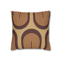 Retro Geometric Pattern Pillowcase - Printify Home Decor (Image 1)