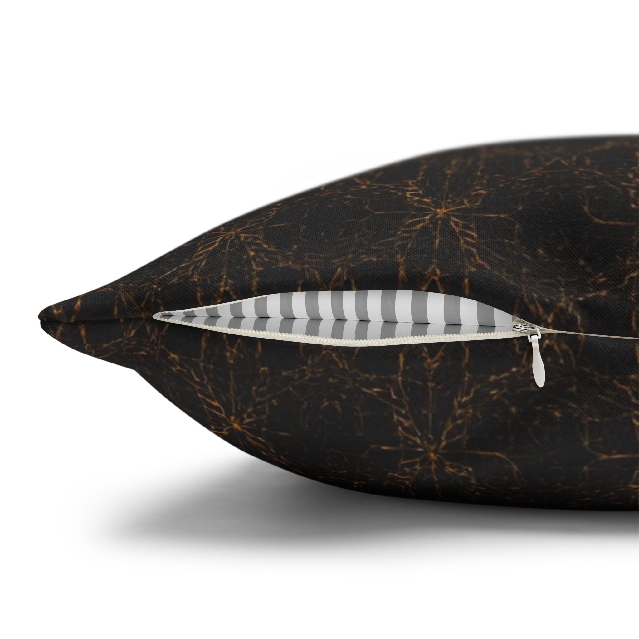 Elegant Dark Pattern Pillowcase for Cozy Decor