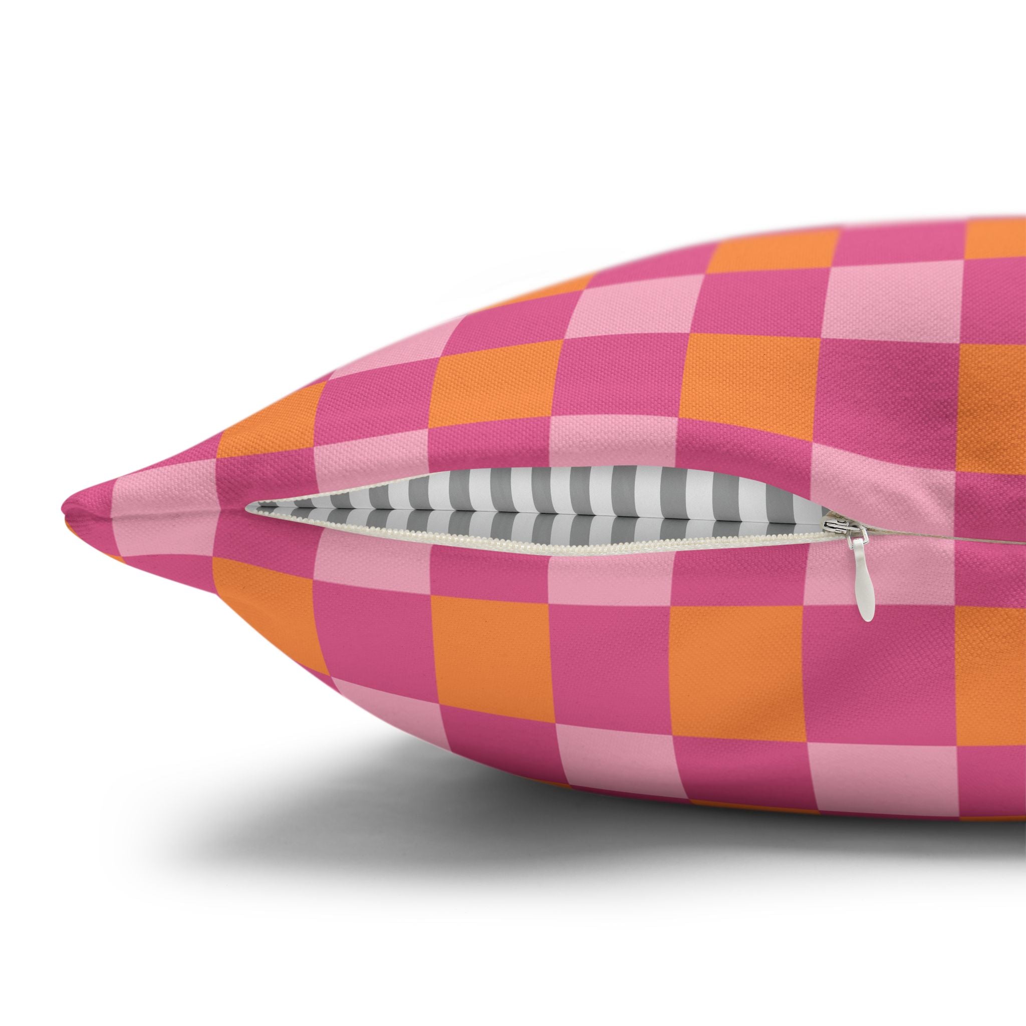 Colorful Checkered Pillowcase for Cozy Home Decor