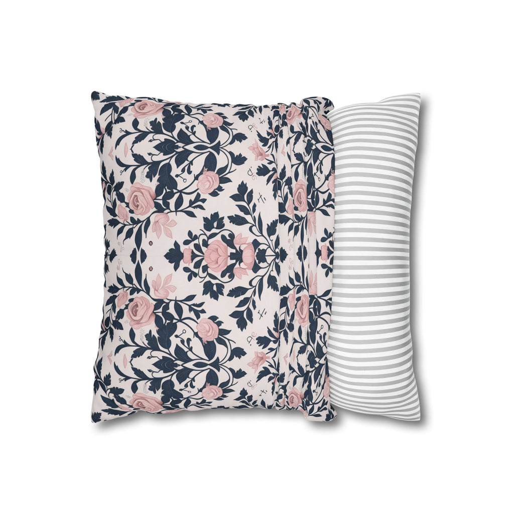 Floral Pattern Square Pillowcase