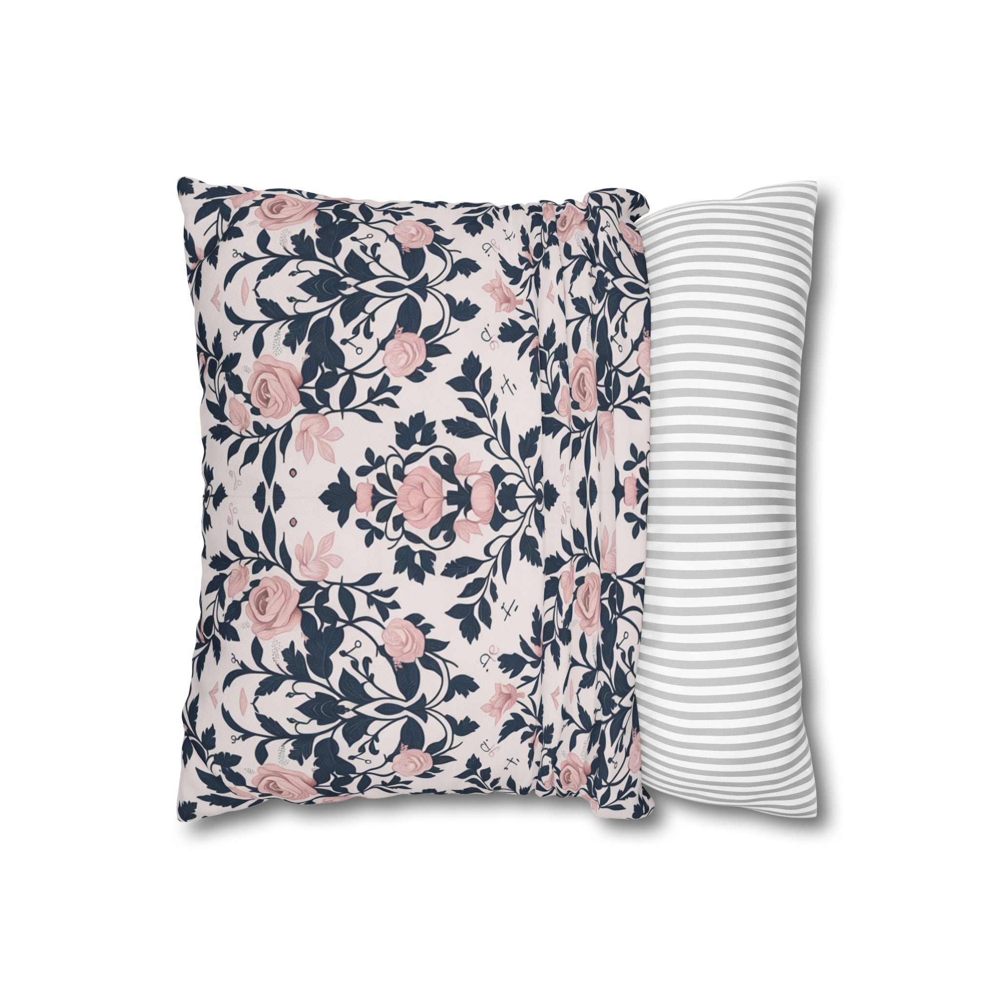 Floral Pattern Square Pillowcase
