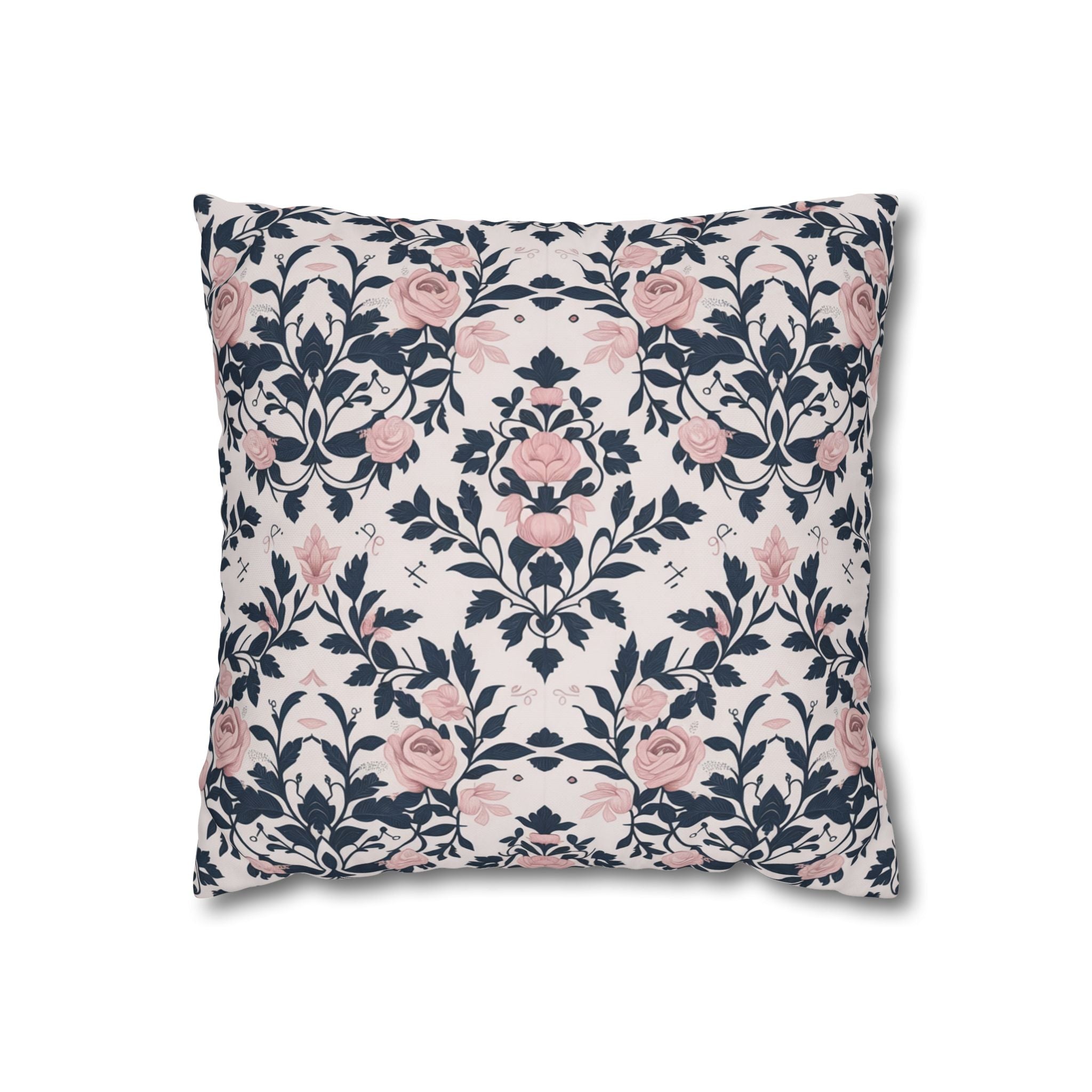 Floral Pattern Square Pillowcase
