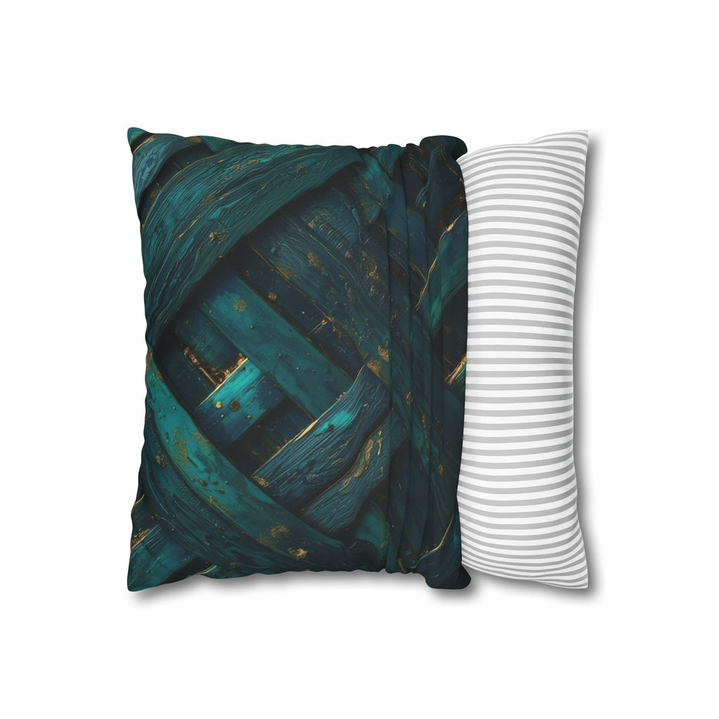 Artisan Textured Square Pillowcase - Cozy Home Decor