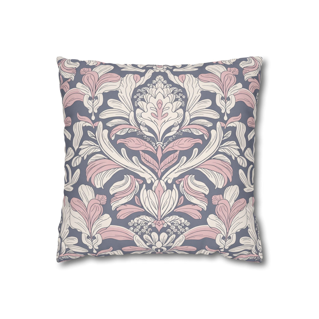 Elegant Floral Square Pillowcase - Cozy Home Décor