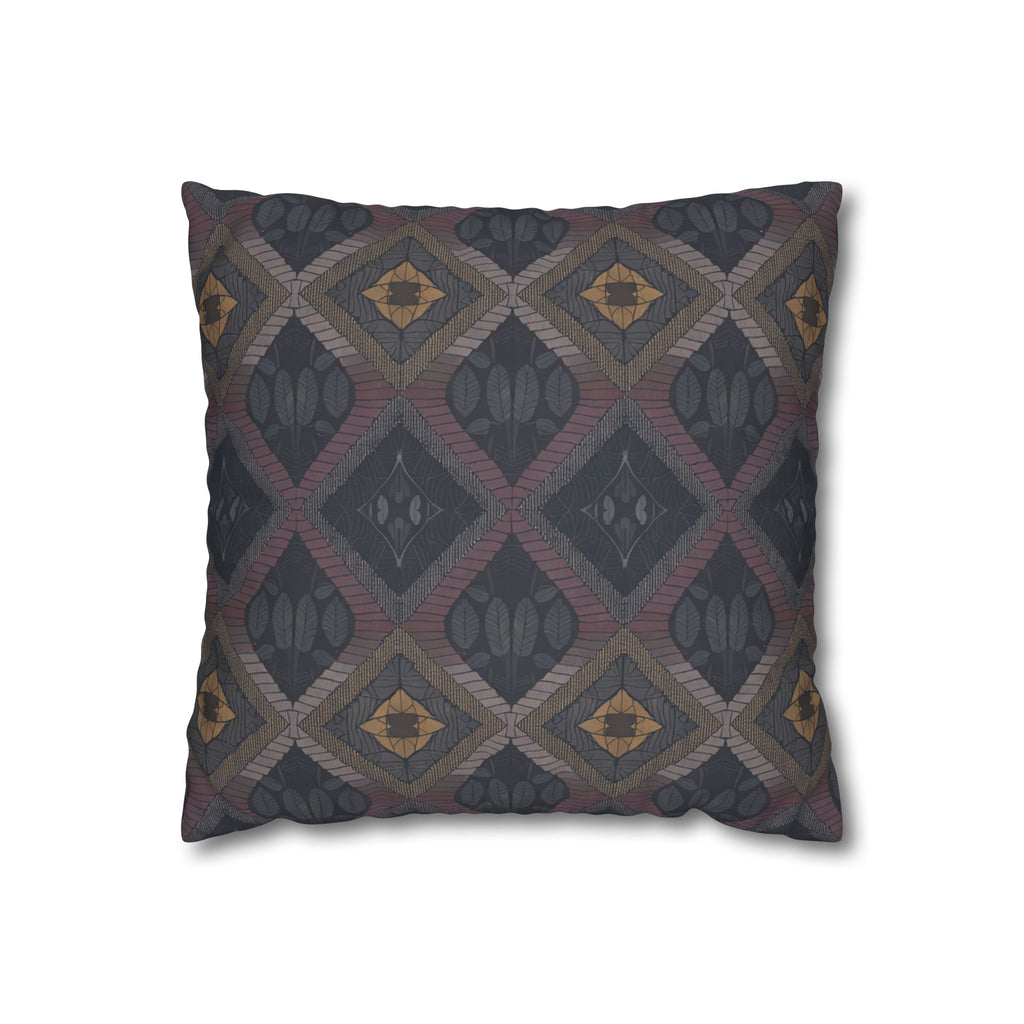 Bohemian Geo Diamond Decorative Pillow Cover