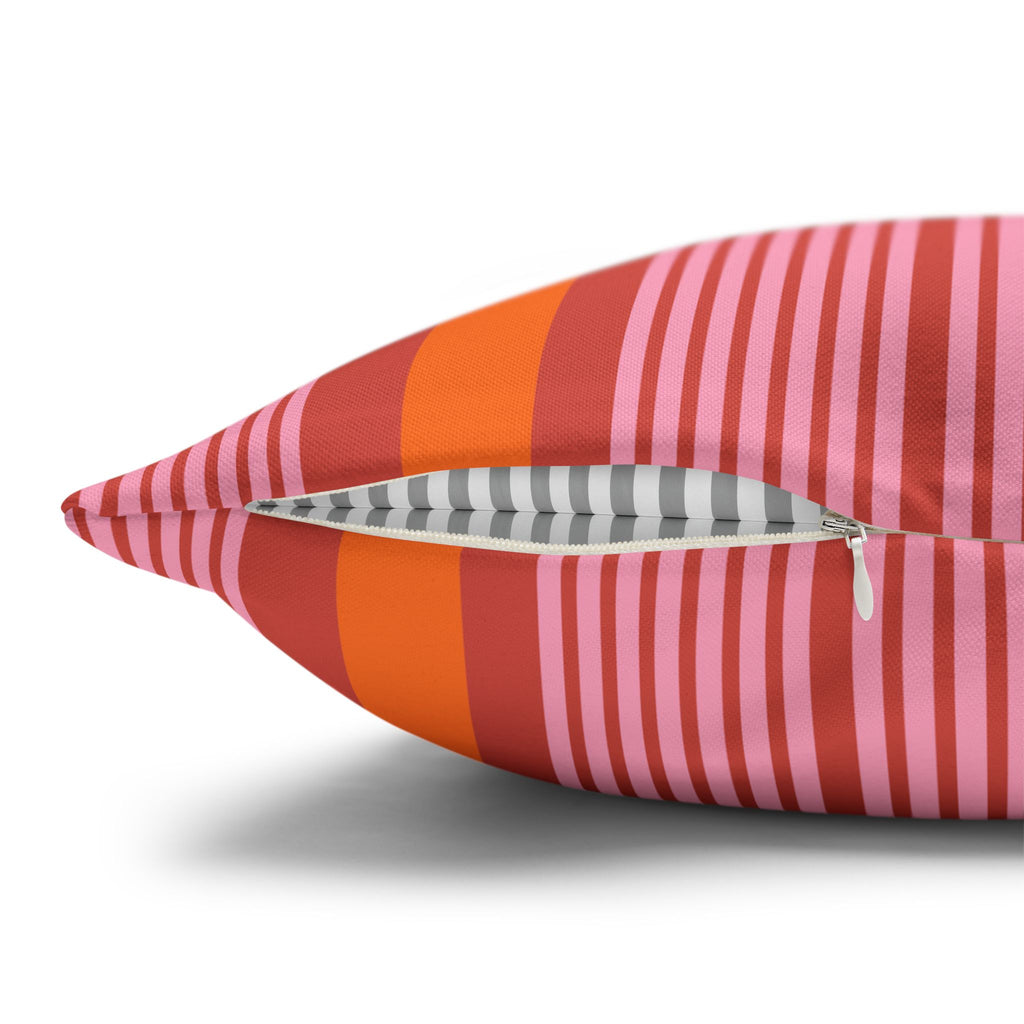 Retro Rainbow Pattern Pillowcase