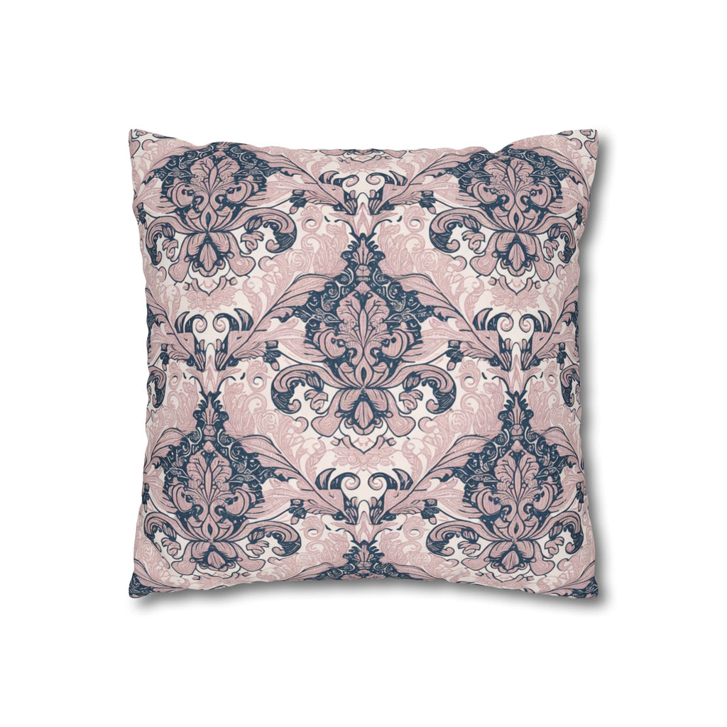 Elegant Damask Decorative Pillowcase