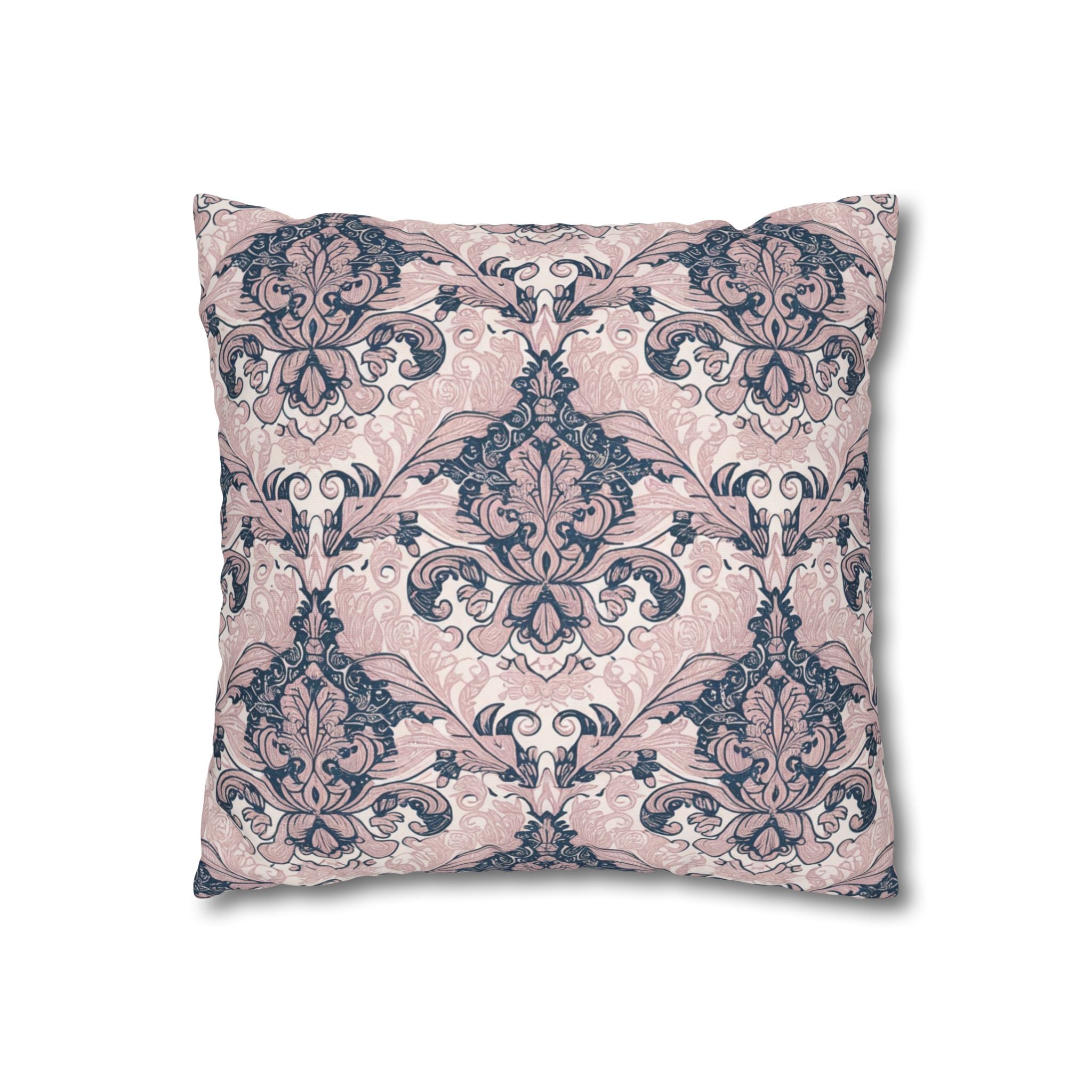 Elegant Damask Decorative Pillowcase