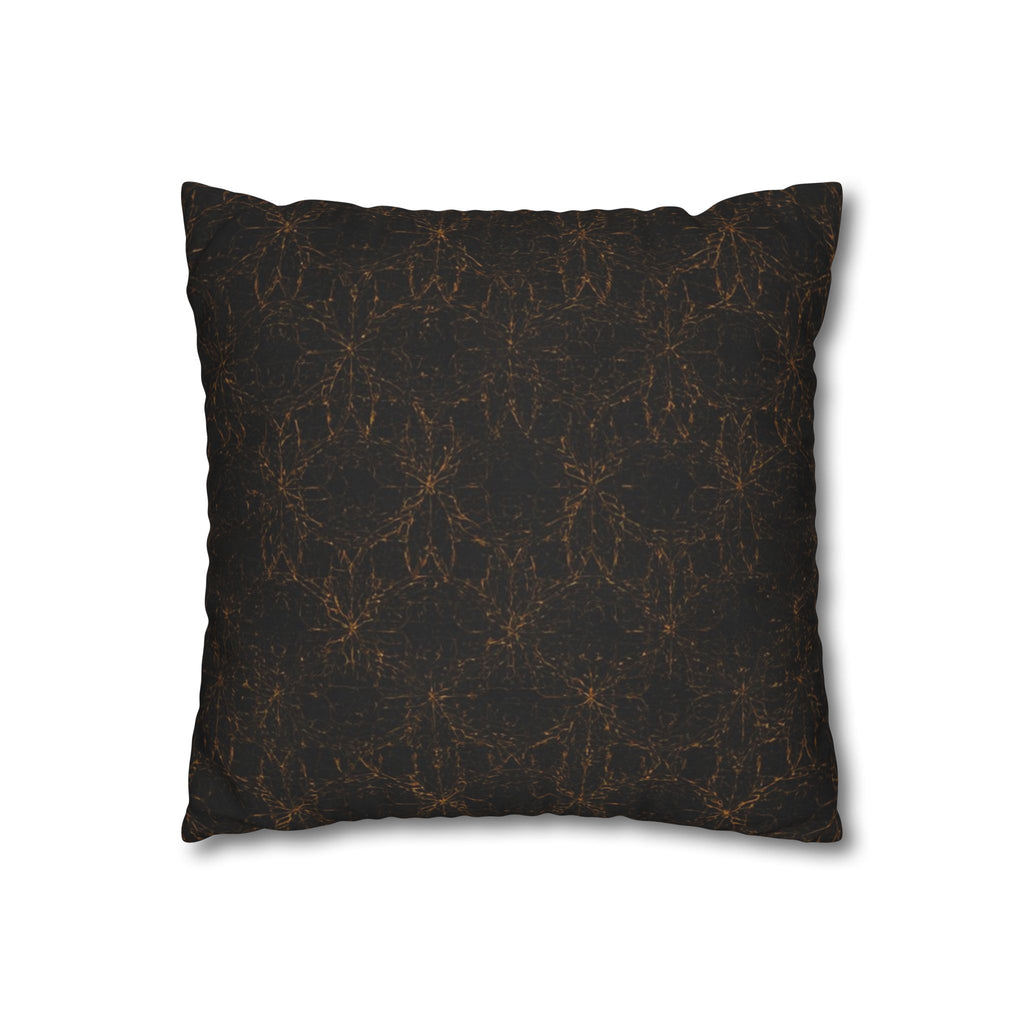 Elegant Dark Pattern Pillowcase for Cozy Decor