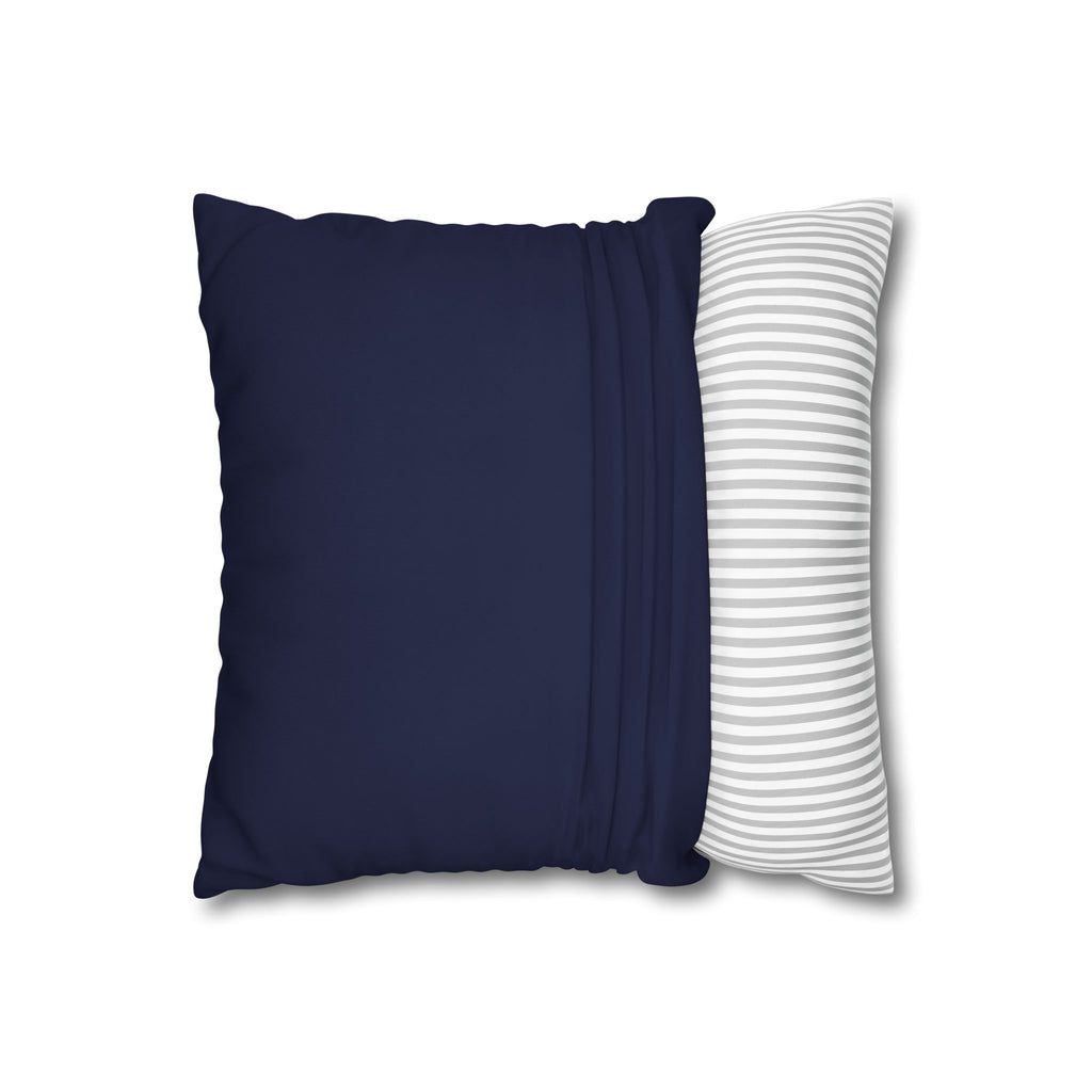 Modern Geometric Square Poly Canvas Pillowcase