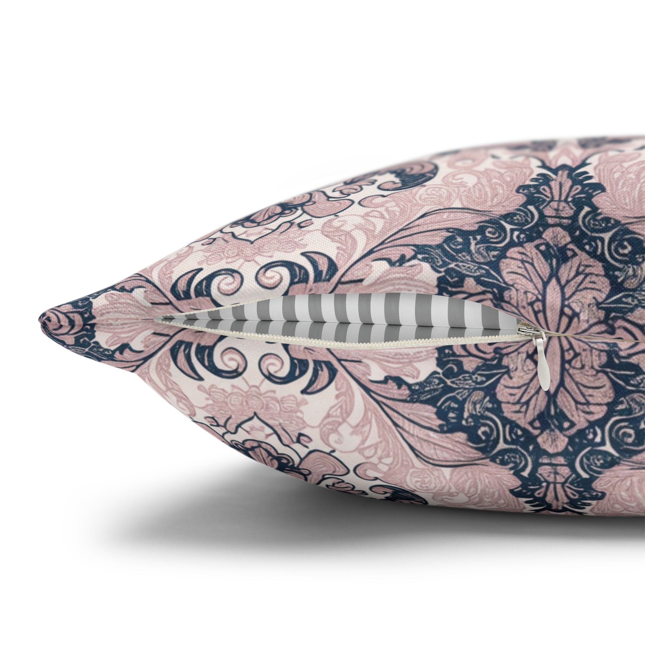 Elegant Damask Decorative Pillowcase