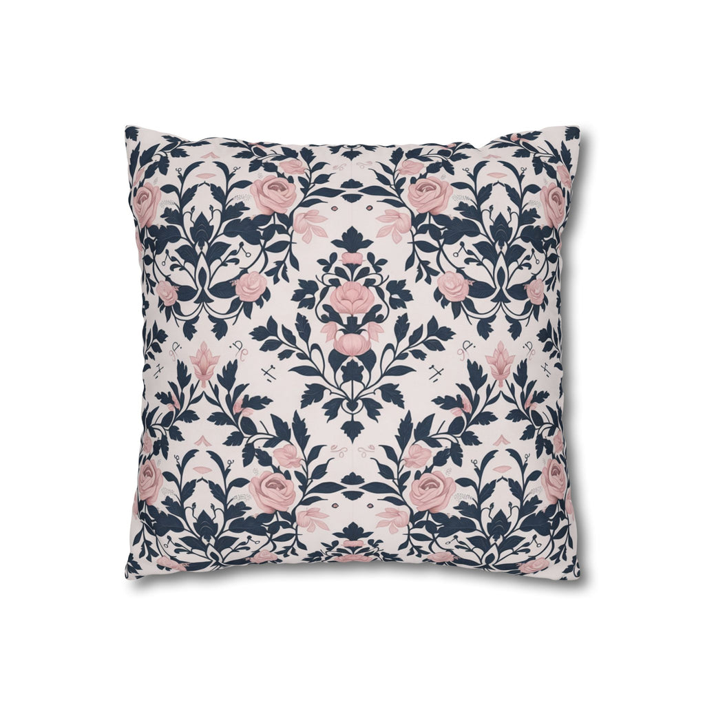 Floral Pattern Square Pillowcase