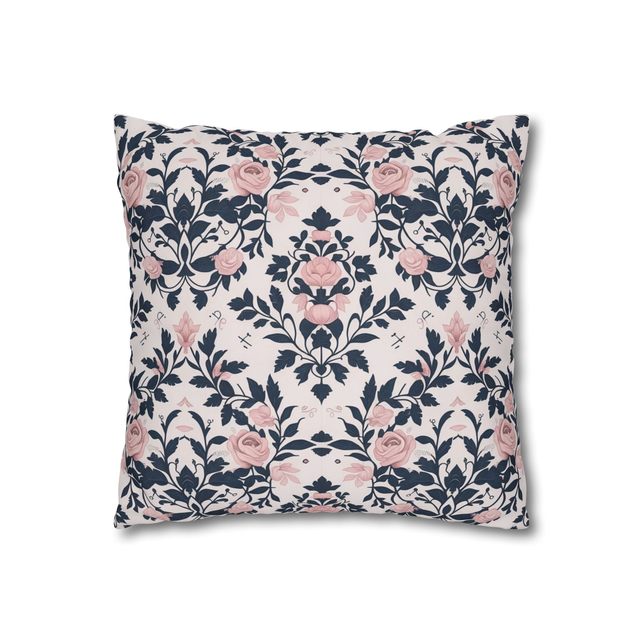 Floral Pattern Square Pillowcase