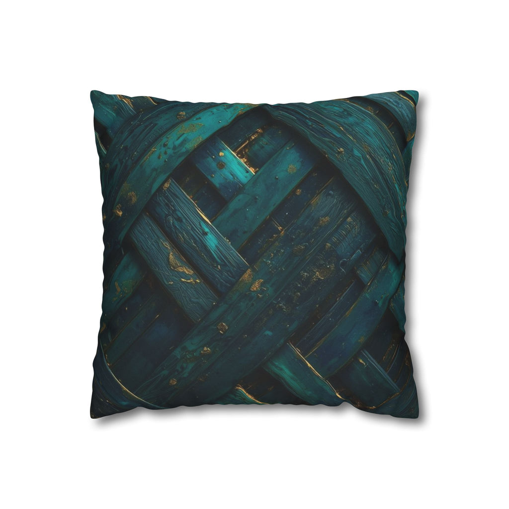 Artisan Textured Square Pillowcase - Cozy Home Decor