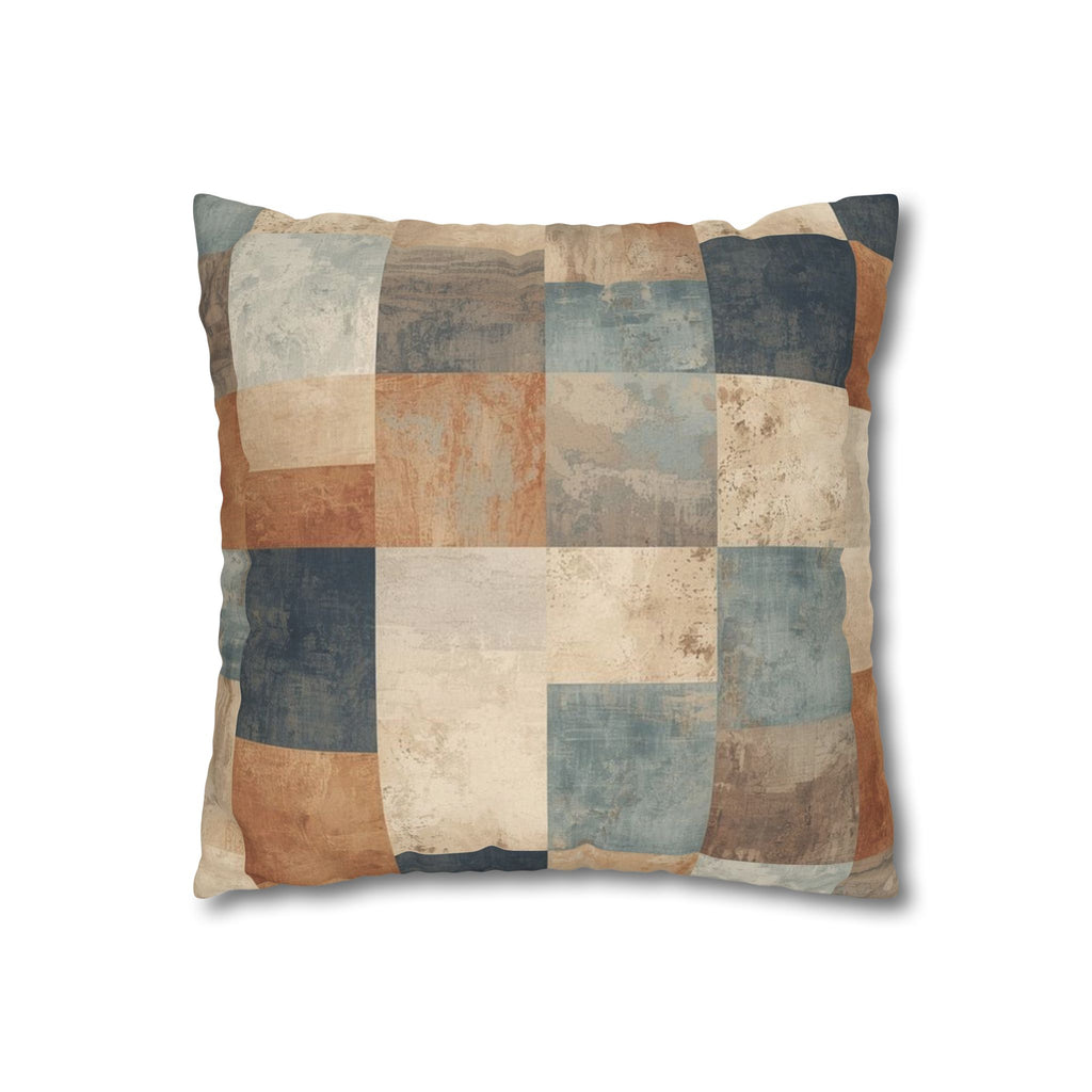 Abstract Geometric Accent Pillowcase