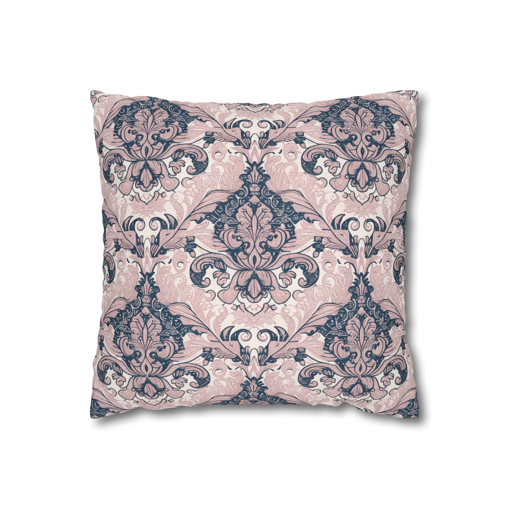Elegant Damask Decorative Pillowcase