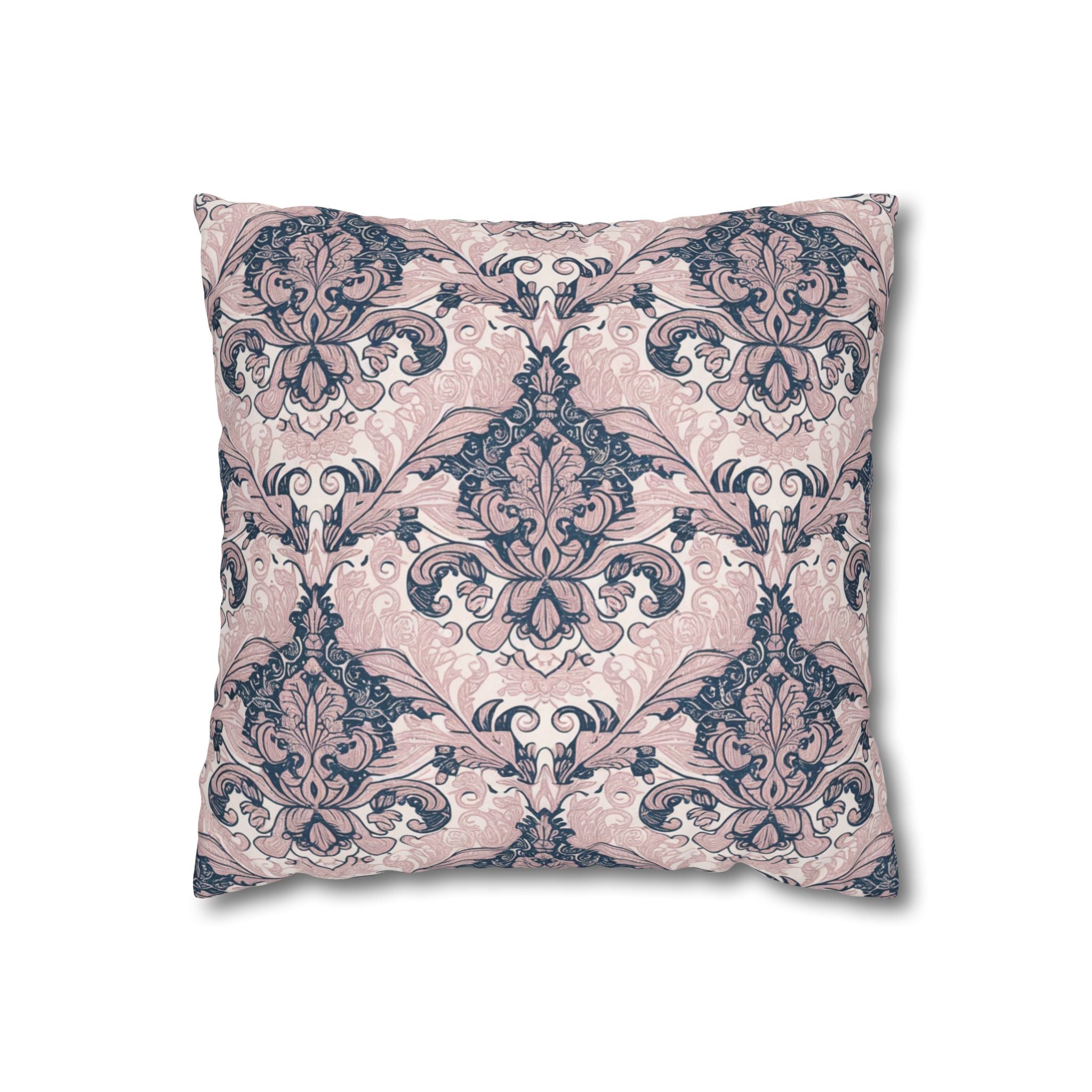 Elegant Damask Decorative Pillowcase