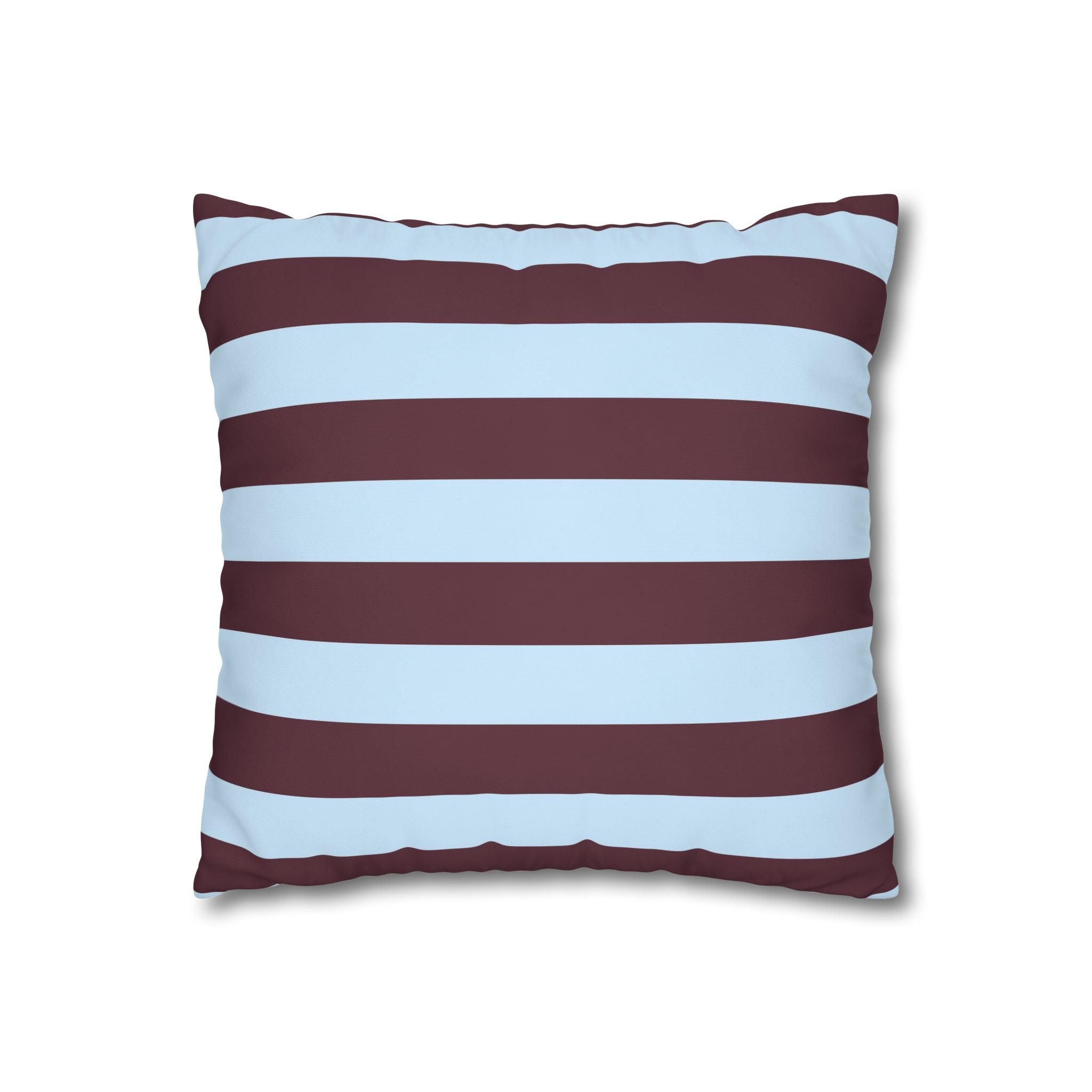 Modern Striped Square Pillowcase - Cozy Home Decor