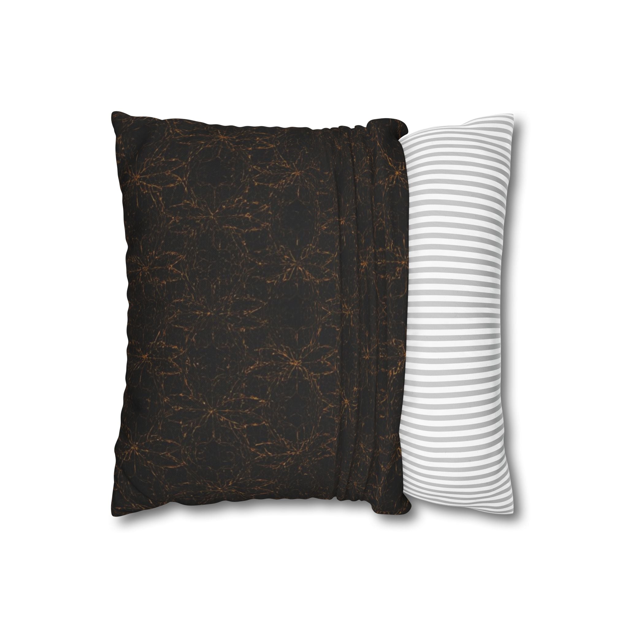 Elegant Dark Pattern Pillowcase for Cozy Decor