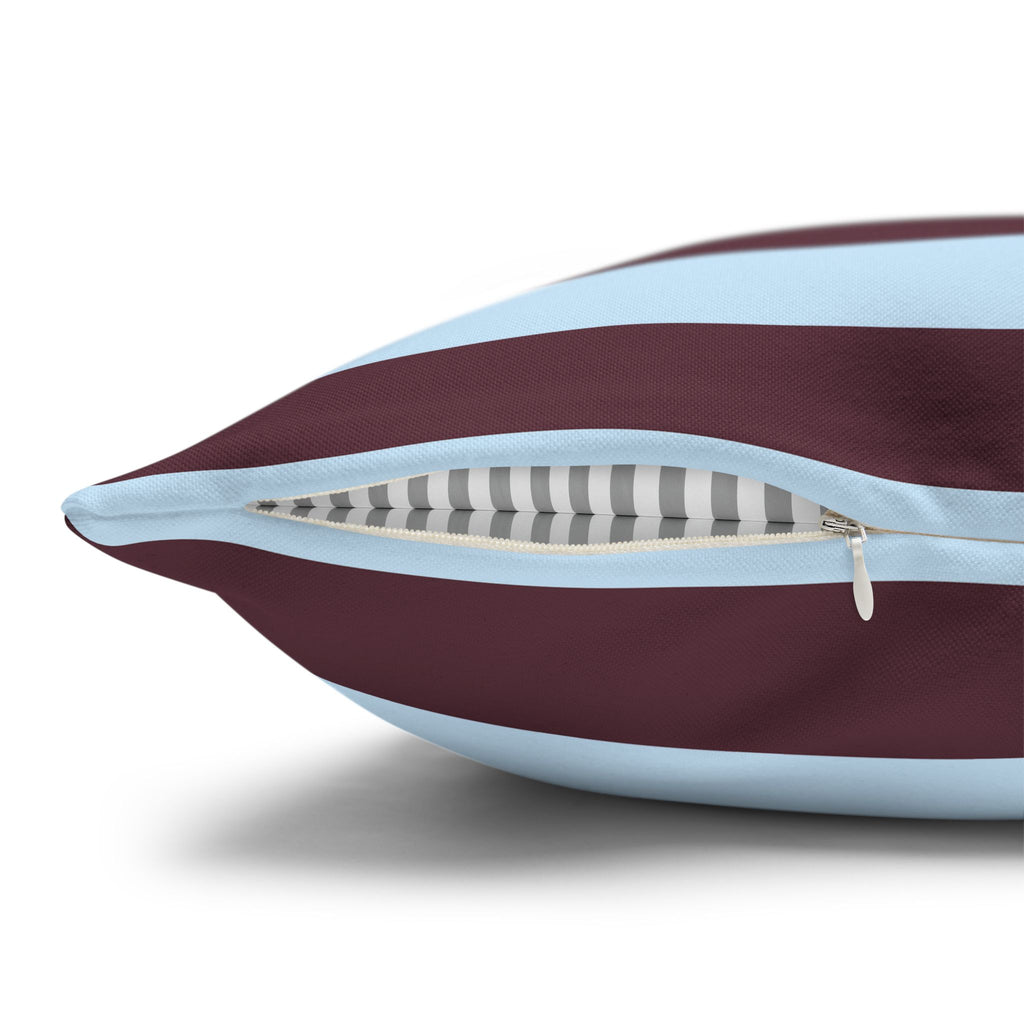 Modern Striped Square Pillowcase - Cozy Home Decor