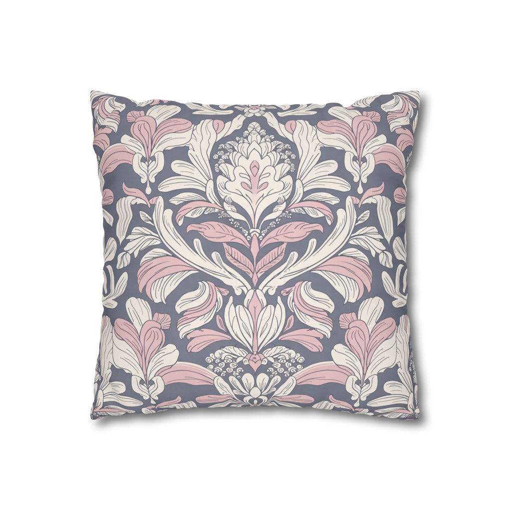 Elegant Floral Square Pillowcase - Cozy Home Décor