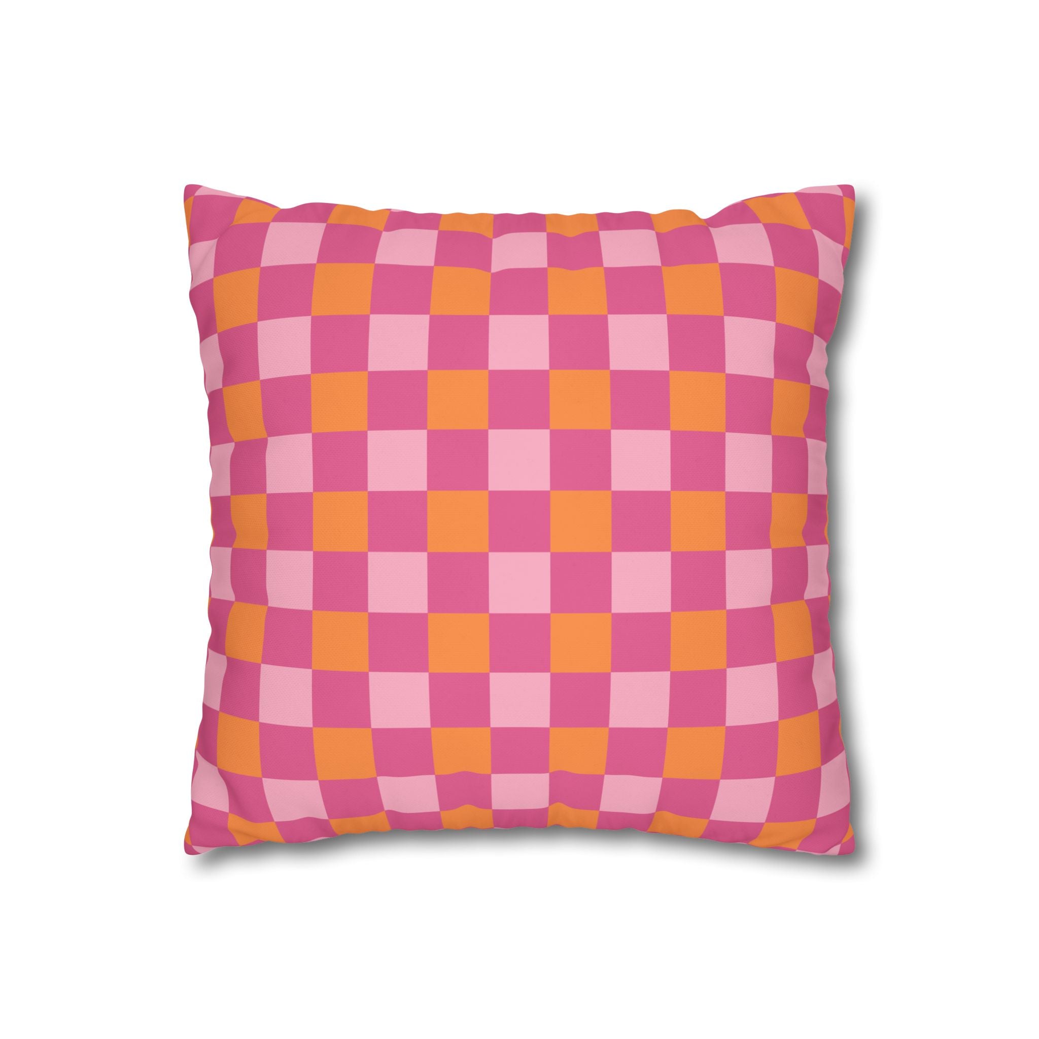 Colorful Checkered Pillowcase for Cozy Home Decor