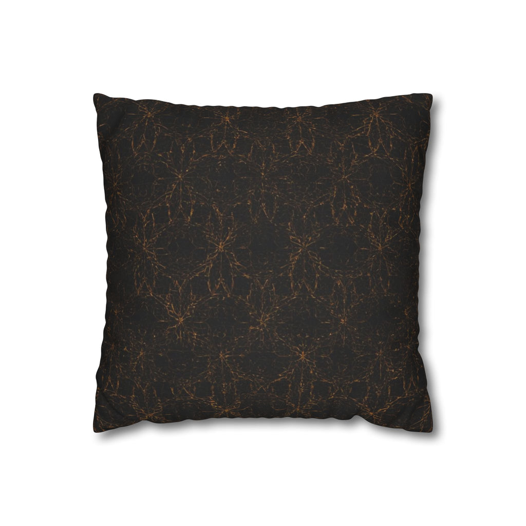 Elegant Dark Pattern Pillowcase for Cozy Decor