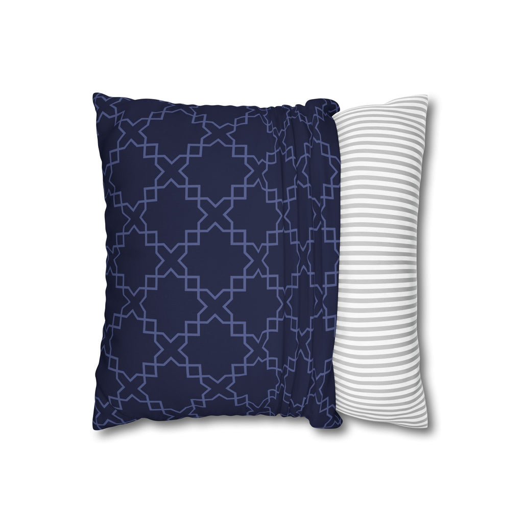 Elegant Geometric Pattern Pillowcase