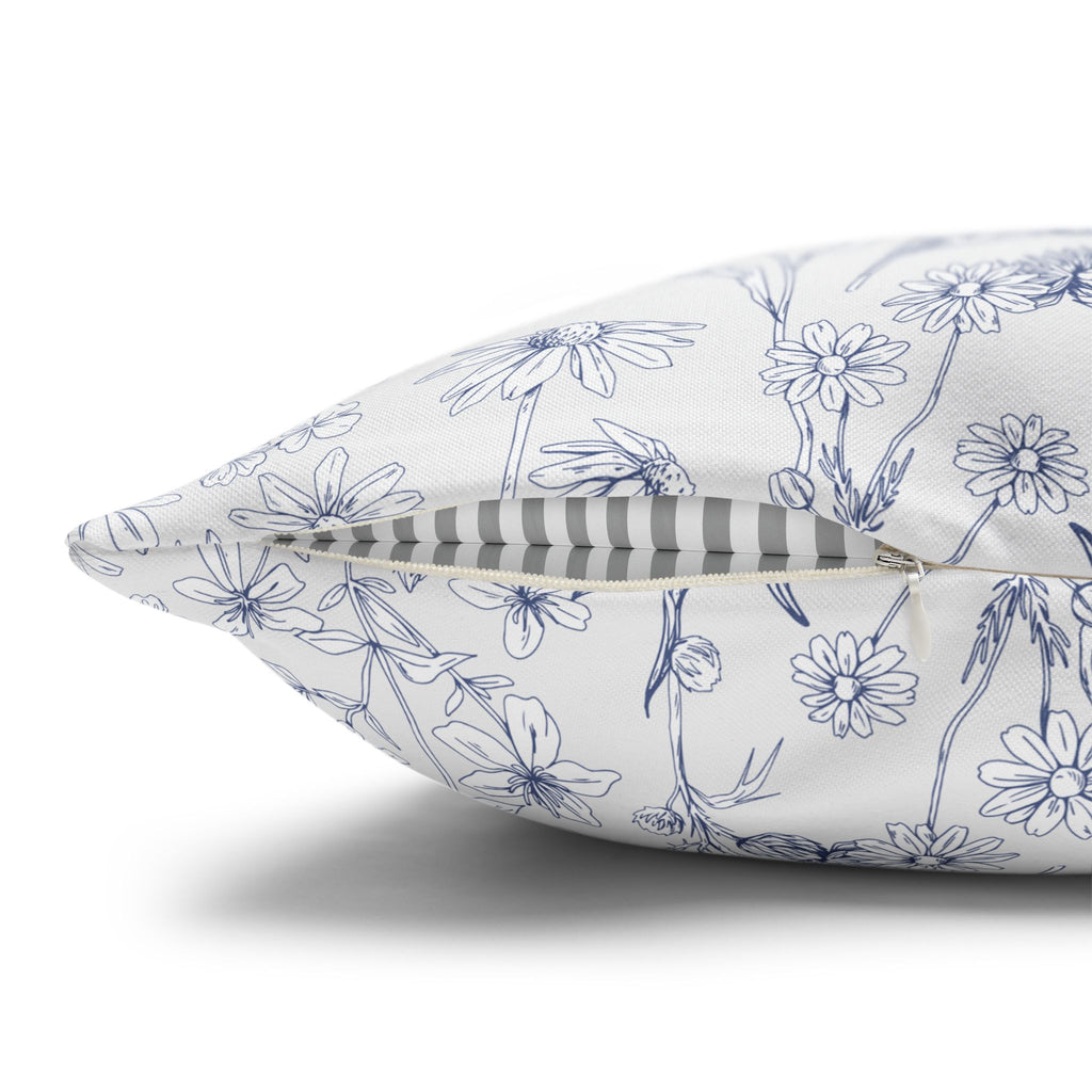 Botanical Floral Square Pillowcase - Cozy Home Decor
