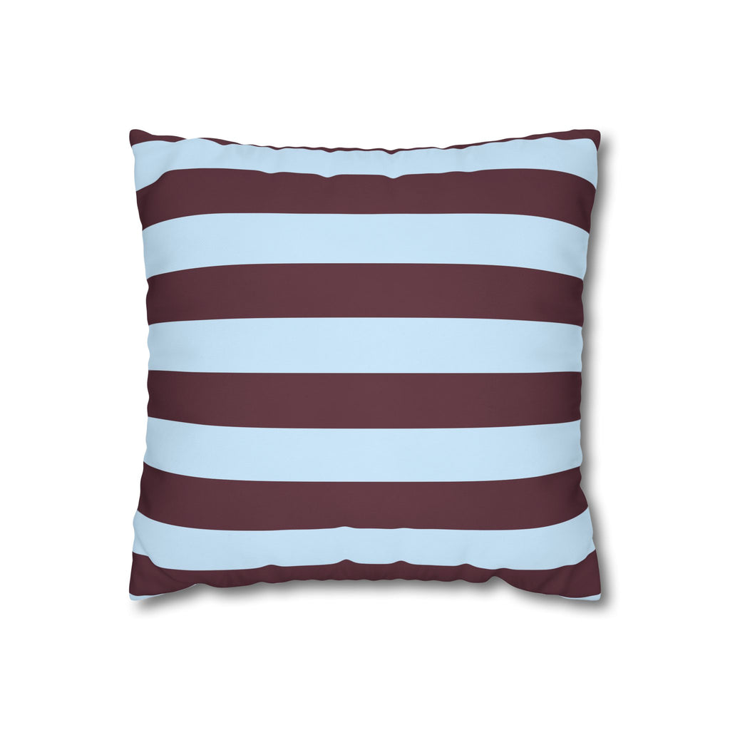 Modern Striped Square Pillowcase - Cozy Home Decor
