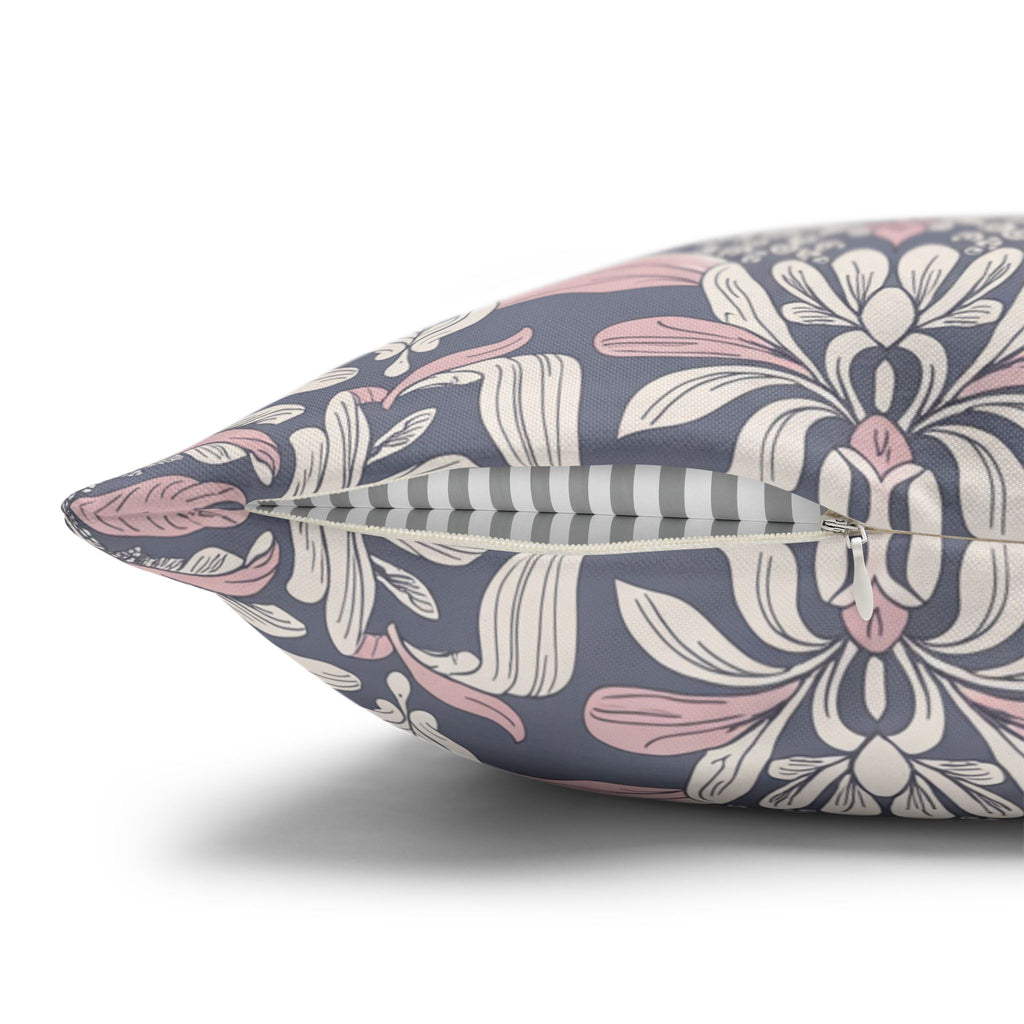 Elegant Floral Square Pillowcase - Cozy Home Décor