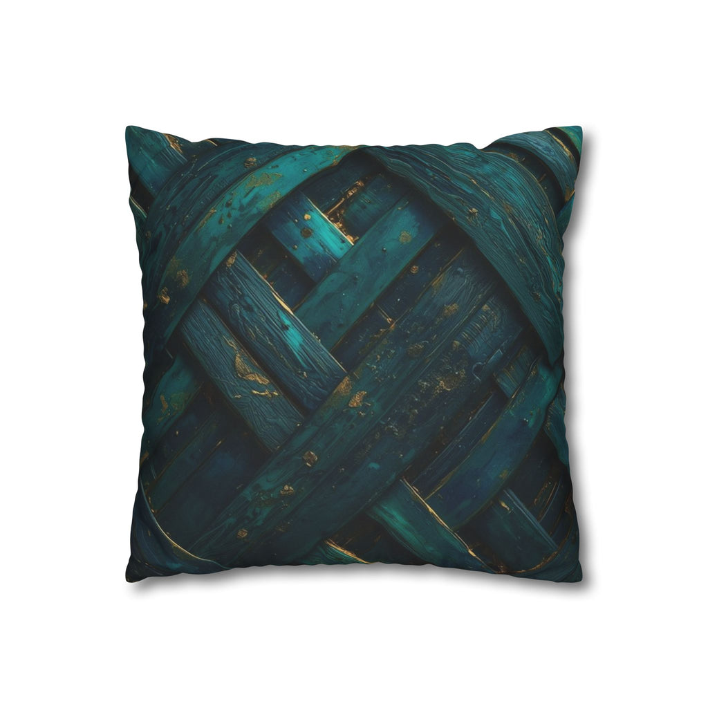 Artisan Textured Square Pillowcase - Cozy Home Decor