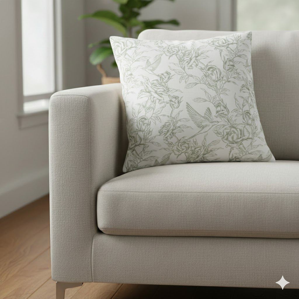 Botanical Square Pillowcase