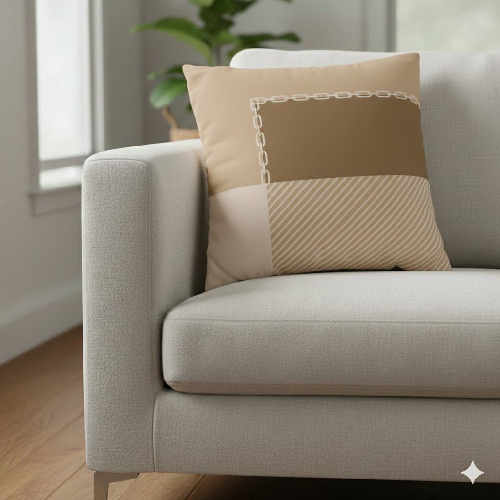 Modern Geometric Pillowcase